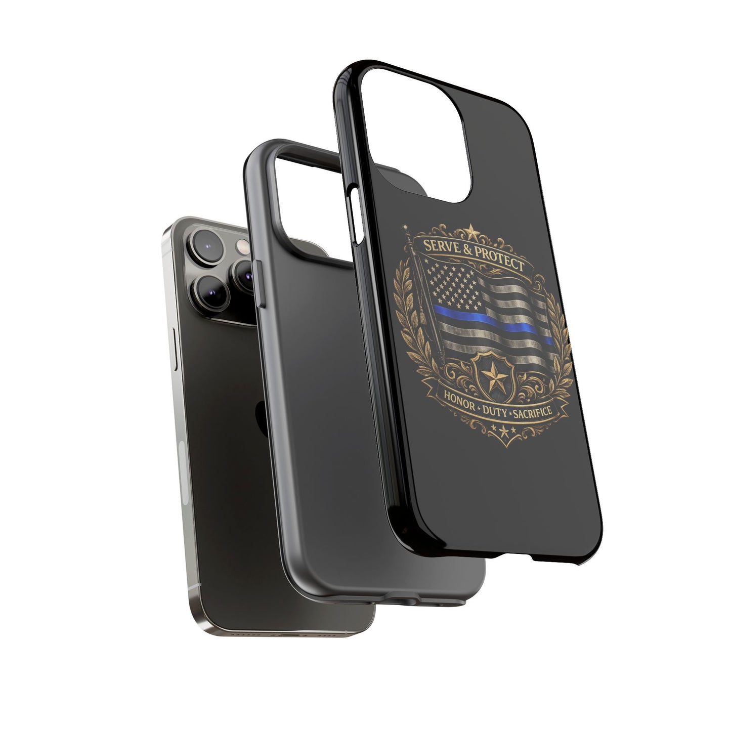 Blue Line Legacy Tough Phone Case