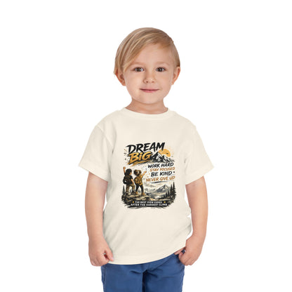 Toddler Motivational T-Shirt | Inspirational Kids Graphic Tee | Soft Cotton Toddler Shirt | Positive Mindset Children's Clothing | Everyday Comfort Tee