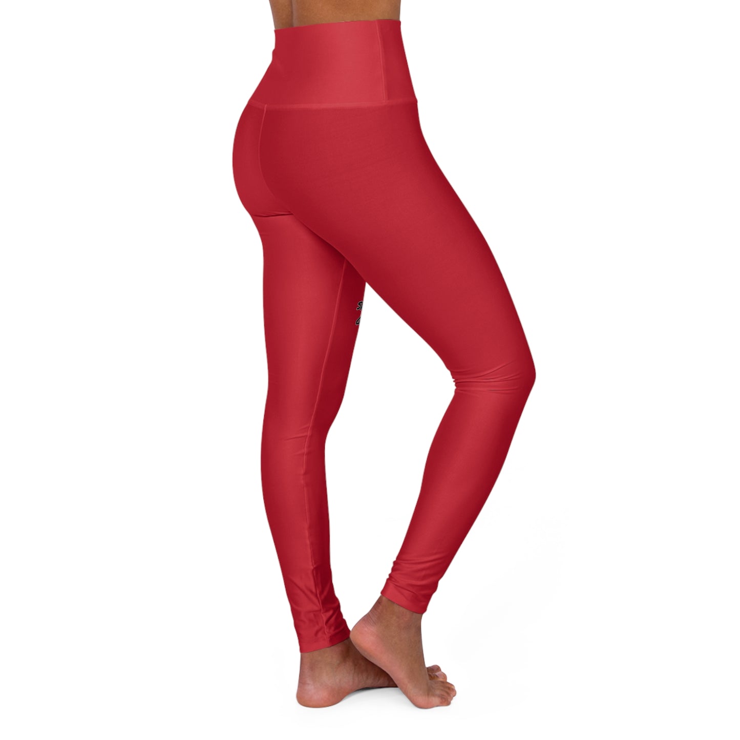 Stronger Every Day Leggings – Confidence Meets Performance (Red)