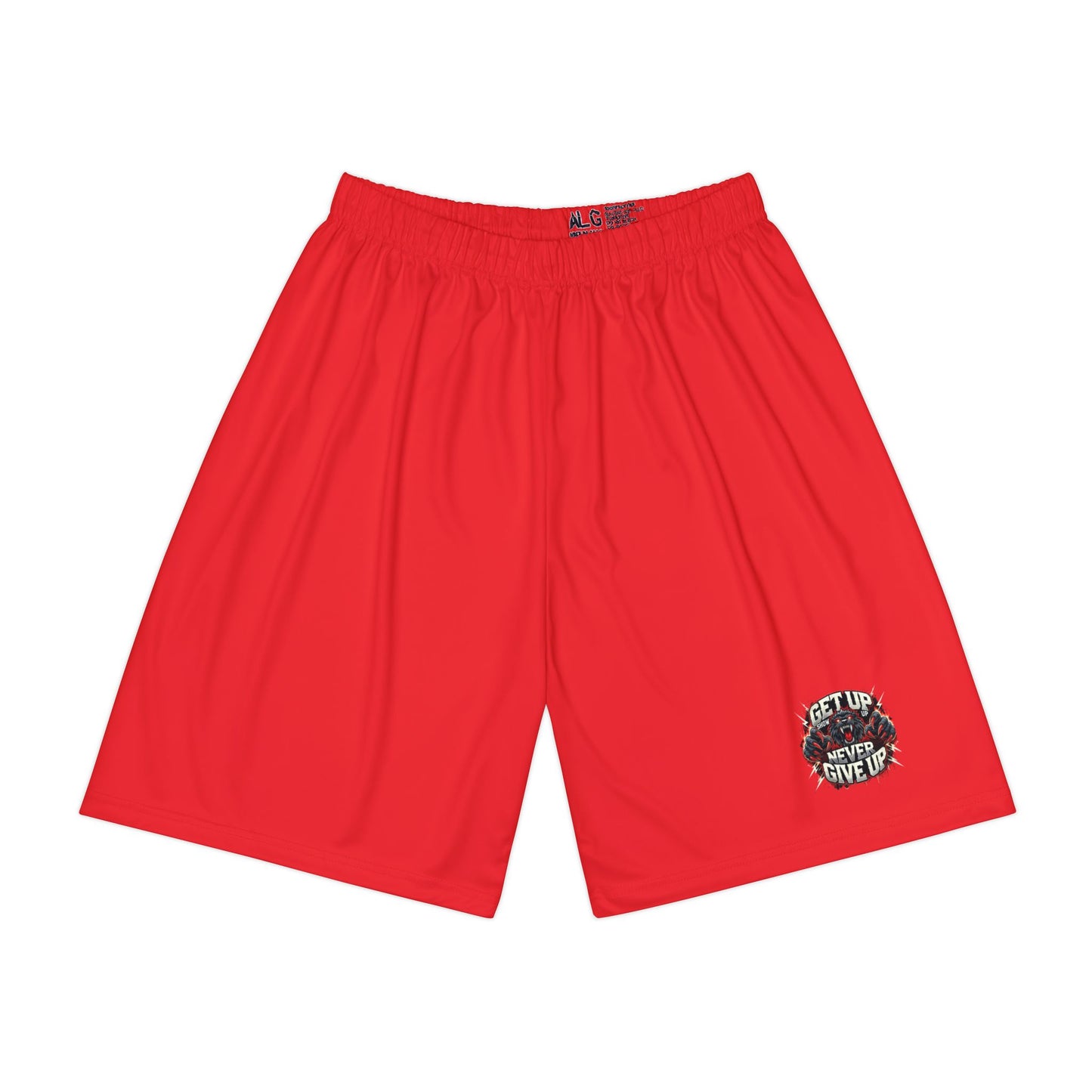 Relentless Performance Men’s Sports Shorts (Red)