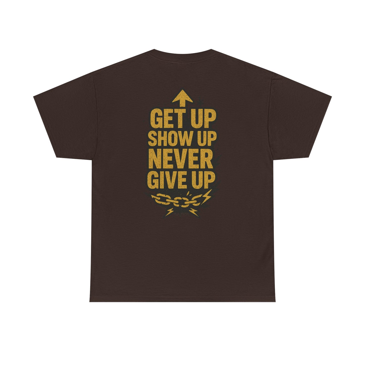 Fall Seven Times, Stand Up Eight. Unisex Heavy Cotton Tee