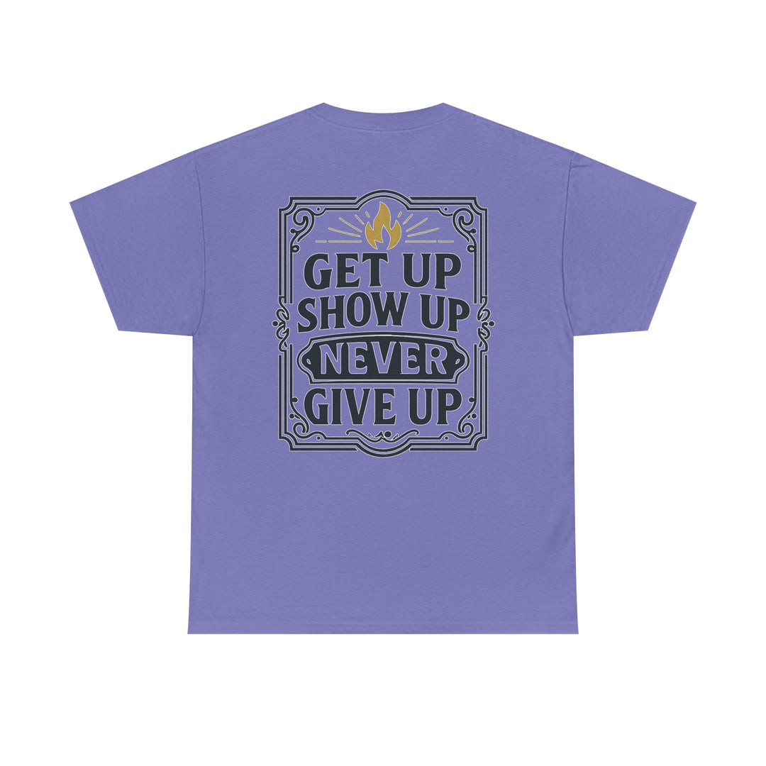 Barbells Over Breakdown. Unisex Heavy Cotton Tee