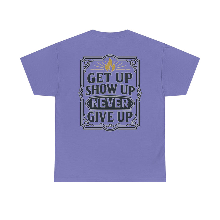 Barbells Over Breakdown. Unisex Heavy Cotton Tee