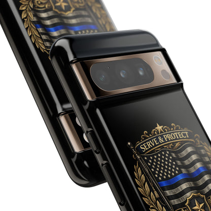 Blue Line Legacy Tough Phone Case