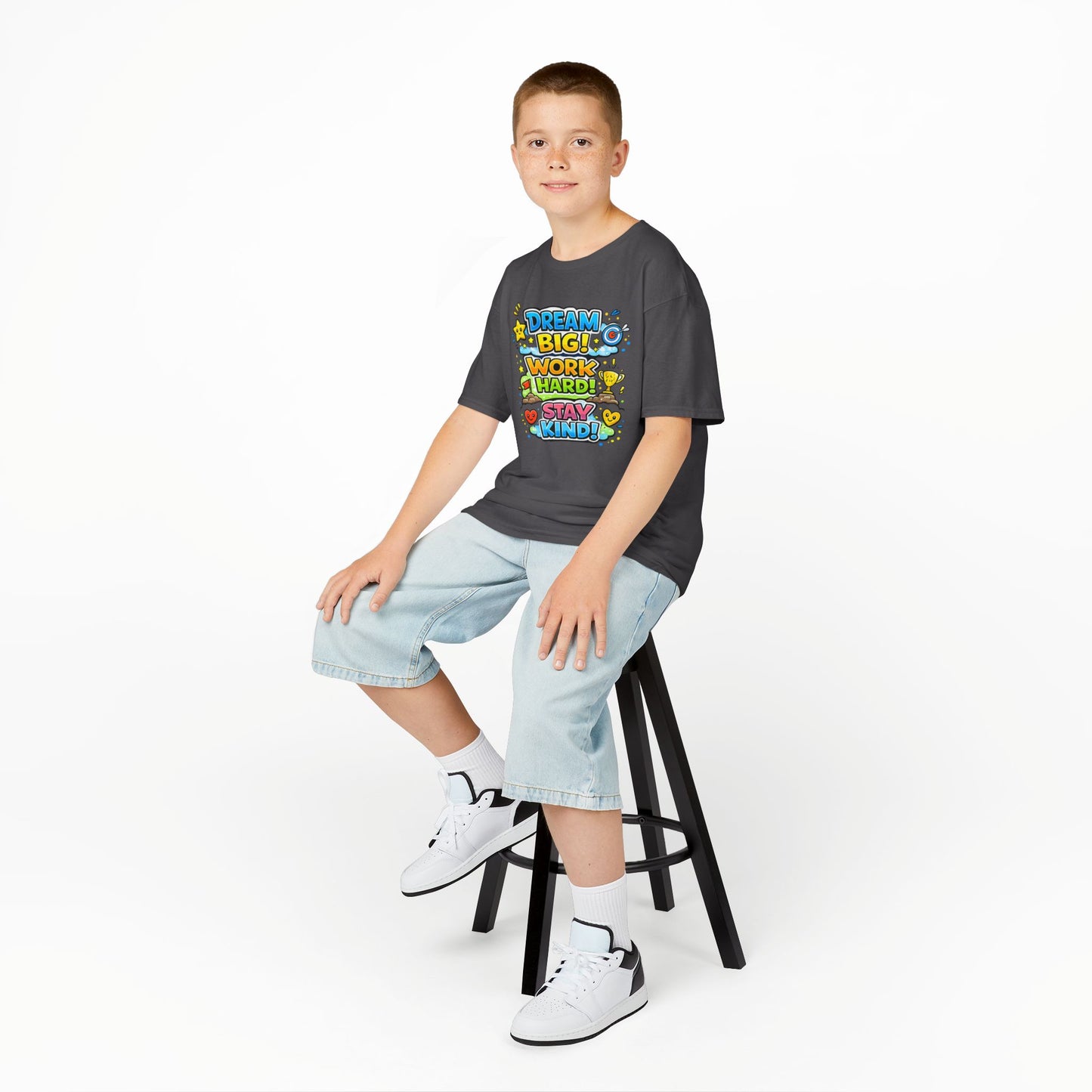 Kids Heavy Cotton™ Motivational Shirt