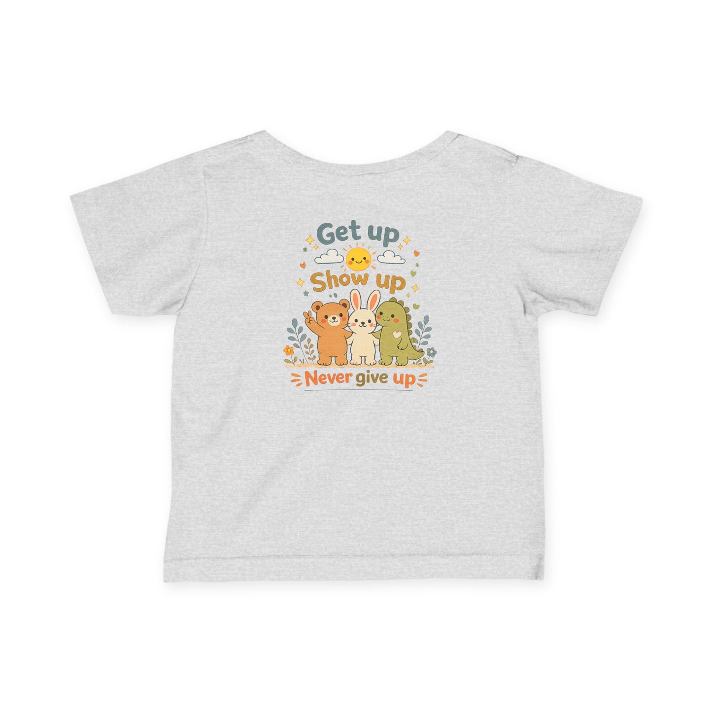 Infant Motivational Jersey T-Shirt | Soft Cotton Baby Graphic Tee | Inspirational Infant Shirt | Positive Message Baby Clothing | Cute Baby Outfit Gift