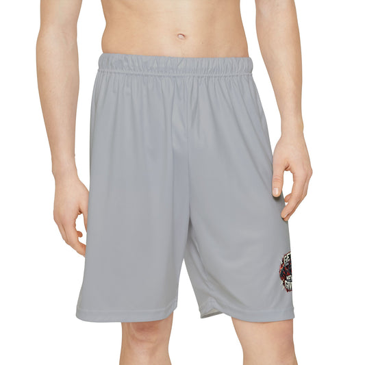 Relentless Performance Men’s Sports Shorts (Light Grey)