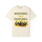 Custom Name Motivational T-Shirt – Can’t Stop. Won’t Stop.