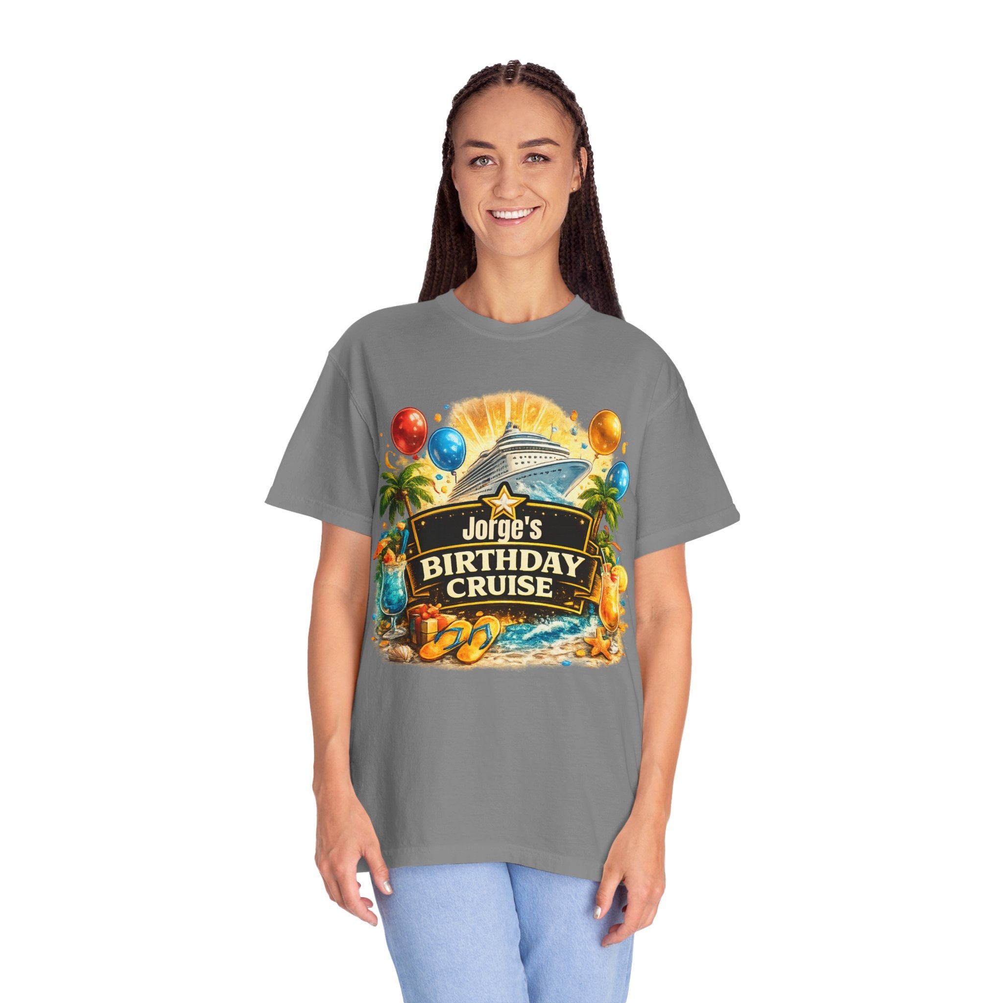Custom Name Birthday Cruise Shirt