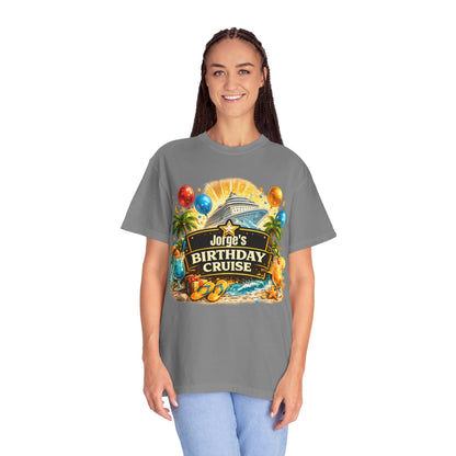 Custom Name Birthday Cruise Shirt