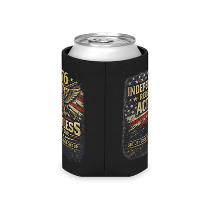 4th of July Can Cooler – Patriotic Drink Insulator for Independence Day, BBQs, Fireworks & Summer Parties