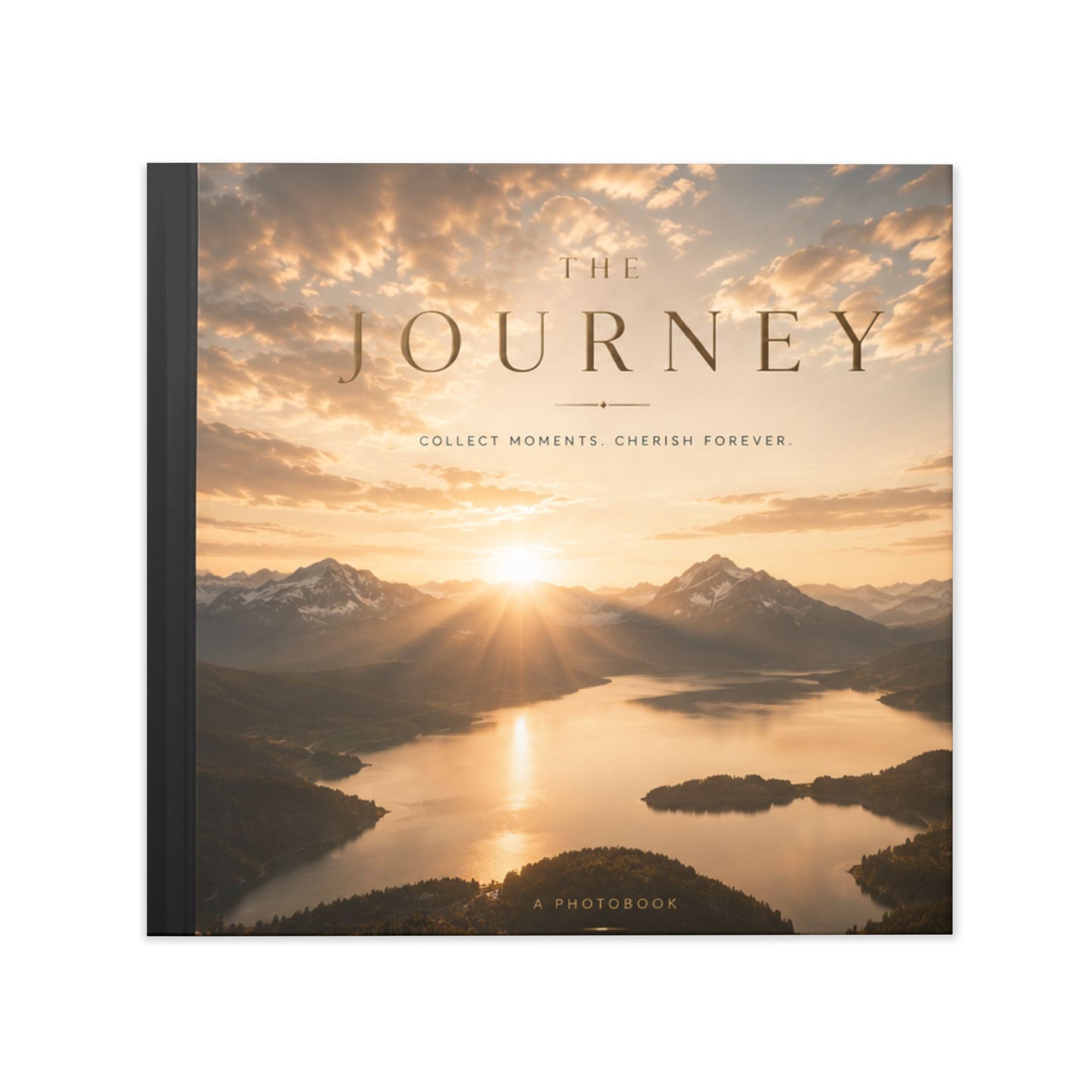 The Journey™ Premium Photo Book — Timeless Luxury Album for Family, Travel, Weddings & Legacy Memories