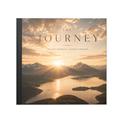 The Journey™ Premium Photo Book — Timeless Luxury Album for Family, Travel, Weddings & Legacy Memories