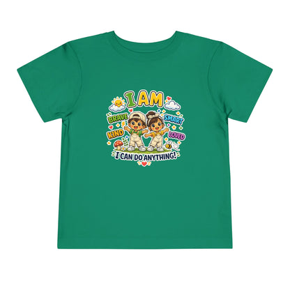 Toddler Motivational T-Shirt | Inspirational Kids Graphic Tee | Soft Cotton Toddler Shirt | Positive Mindset Children's Clothing | Everyday Comfort Tee