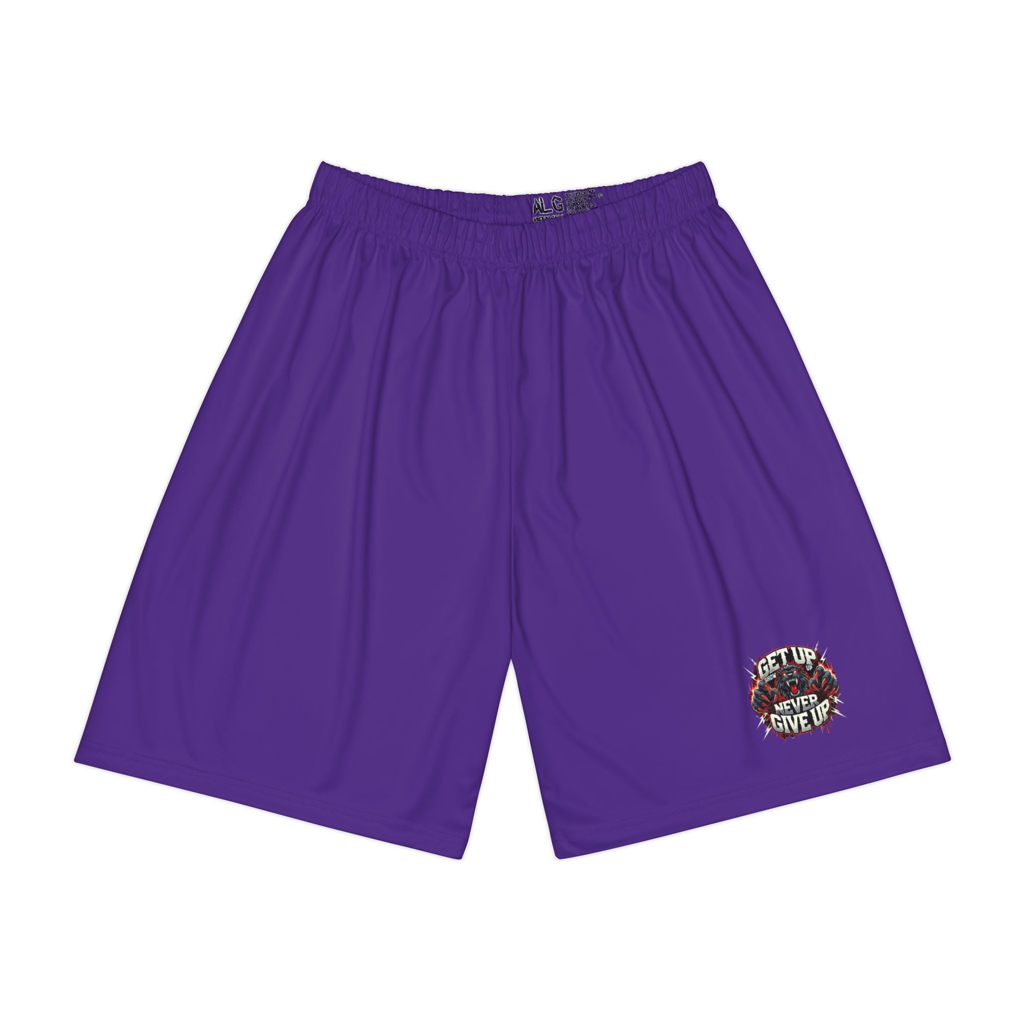 Relentless Performance Men’s Sports Shorts (Dark Purple)