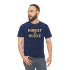 Mindset is Muscle. Unisex Vintage Mineral Wash Tee