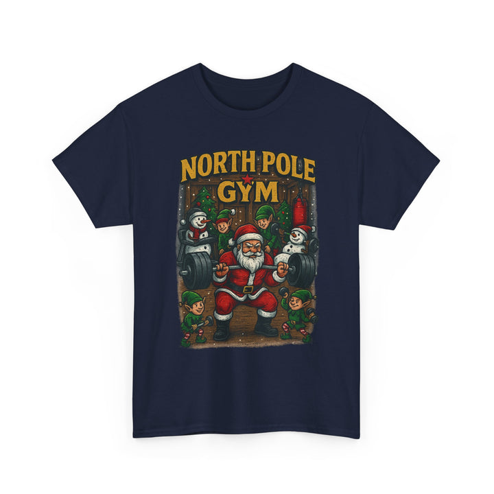 North Pole Gym. Unisex Heavy Cotton Tee