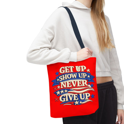 Patriotic 4th of July Tote Bag | Reusable American Pride Shopping Bag | USA Independence Day Beach, Grocery & Everyday Carry Tote