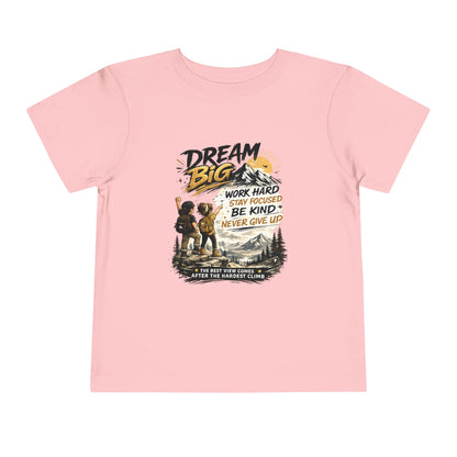 Toddler Motivational T-Shirt | Inspirational Kids Graphic Tee | Soft Cotton Toddler Shirt | Positive Mindset Children's Clothing | Everyday Comfort Tee