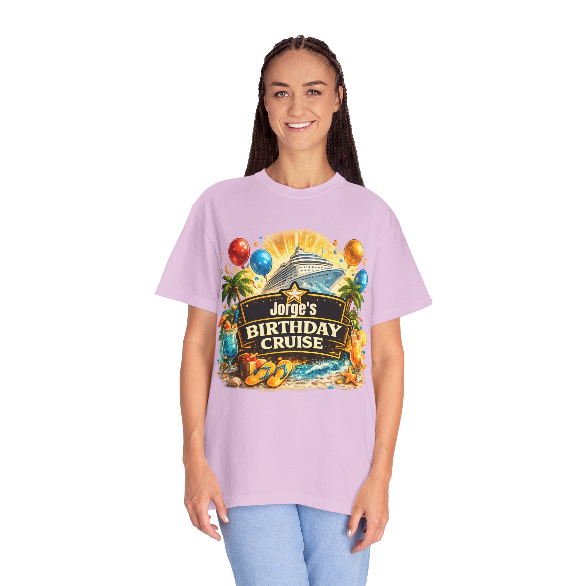Custom Name Birthday Cruise Shirt