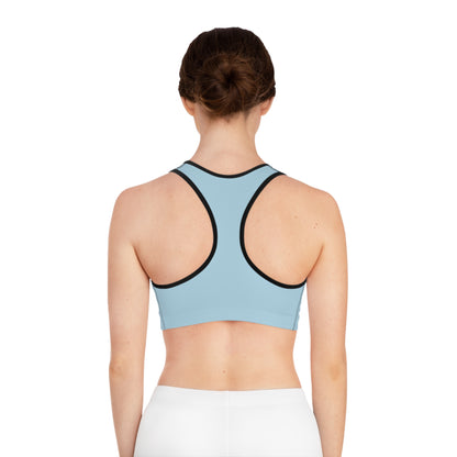 No Excuses Sports Bra – Train Hard, Stay Supported (Light Blue)