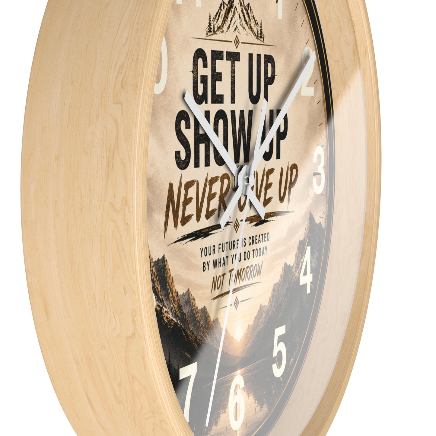 Modern Wall Clock – Stylish Silent Non-Ticking Clock for Home & Office Déco