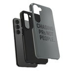 Chasing PRs Not People. Tough Phone Case