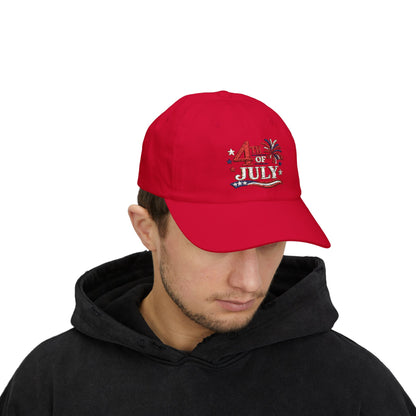 Patriotic Dad Hat – 4th of July Adjustable Baseball Cap for Men & Women
