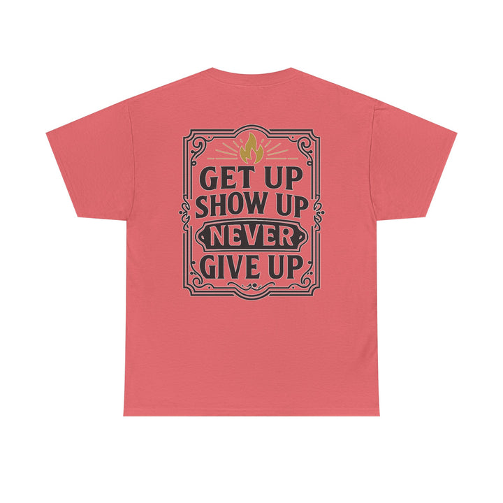 Barbells Over Breakdown. Unisex Heavy Cotton Tee