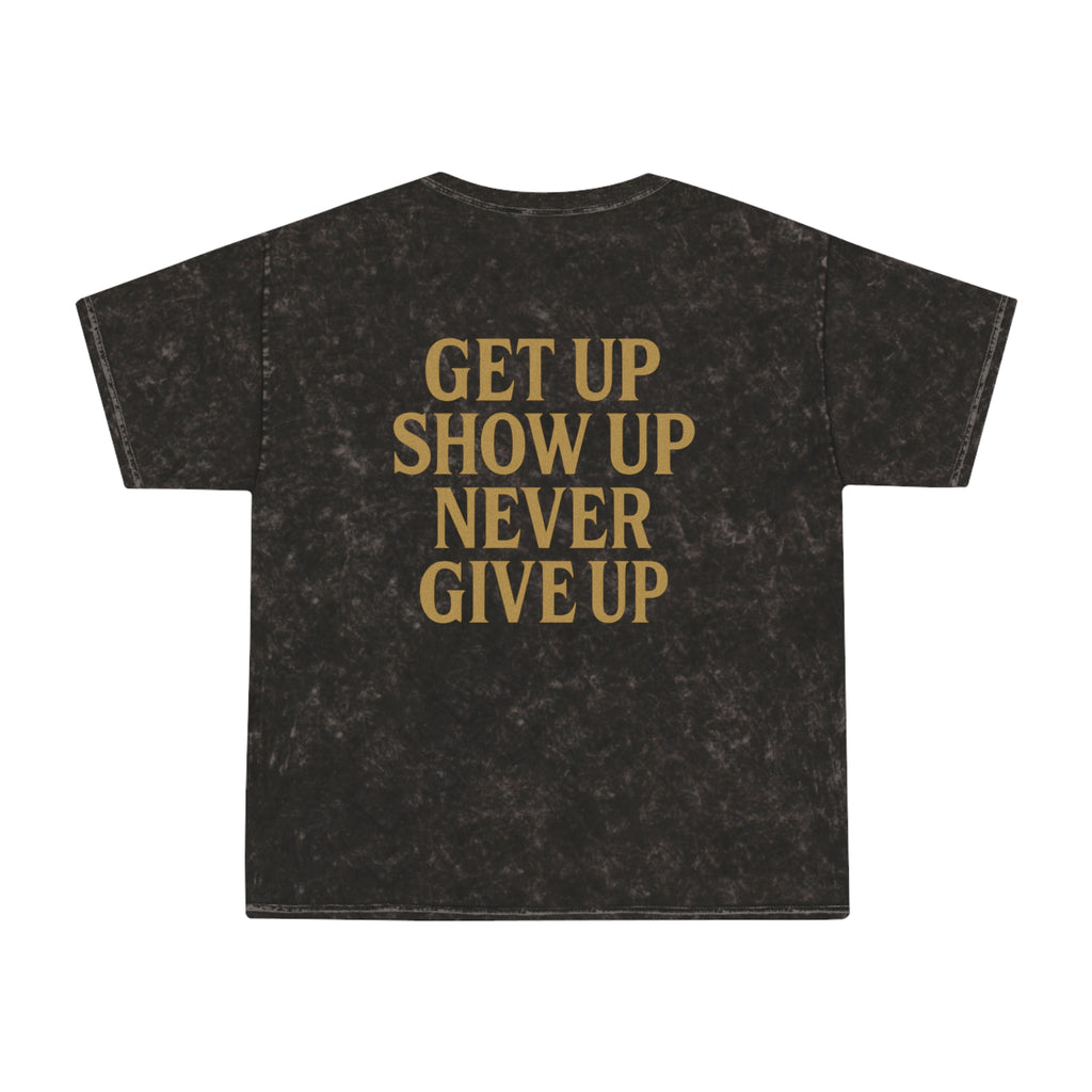 Strength Over Excuses.  Unisex Vintage Mineral Wash Tee