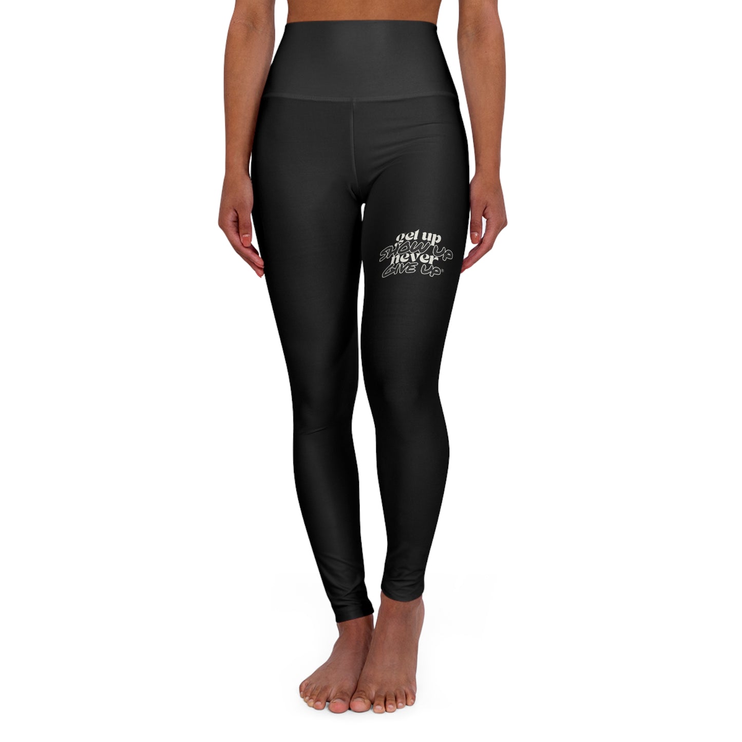 Stronger Every Day Leggings – Confidence Meets Performance (Black)