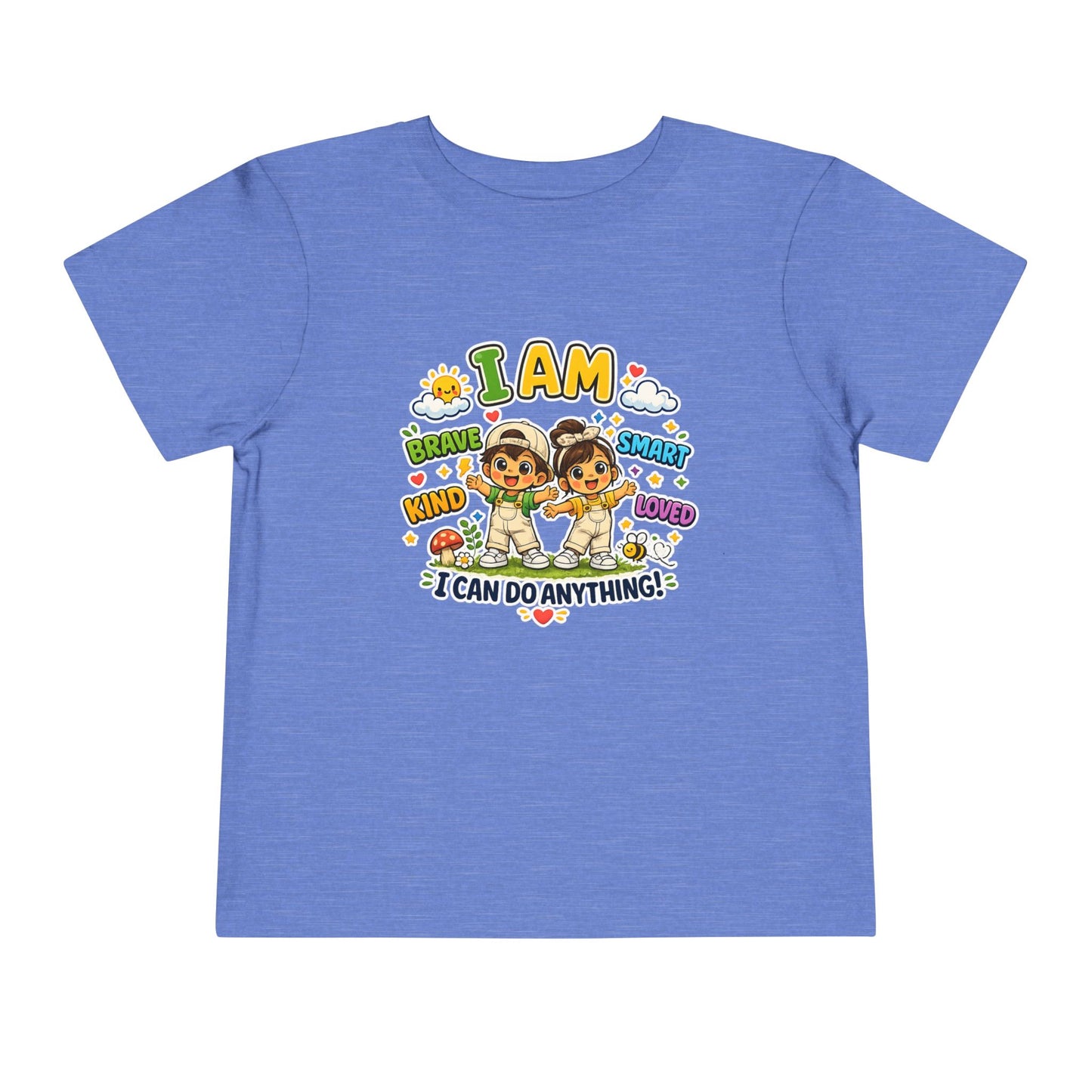 Toddler Motivational T-Shirt | Inspirational Kids Graphic Tee | Soft Cotton Toddler Shirt | Positive Mindset Children's Clothing | Everyday Comfort Tee