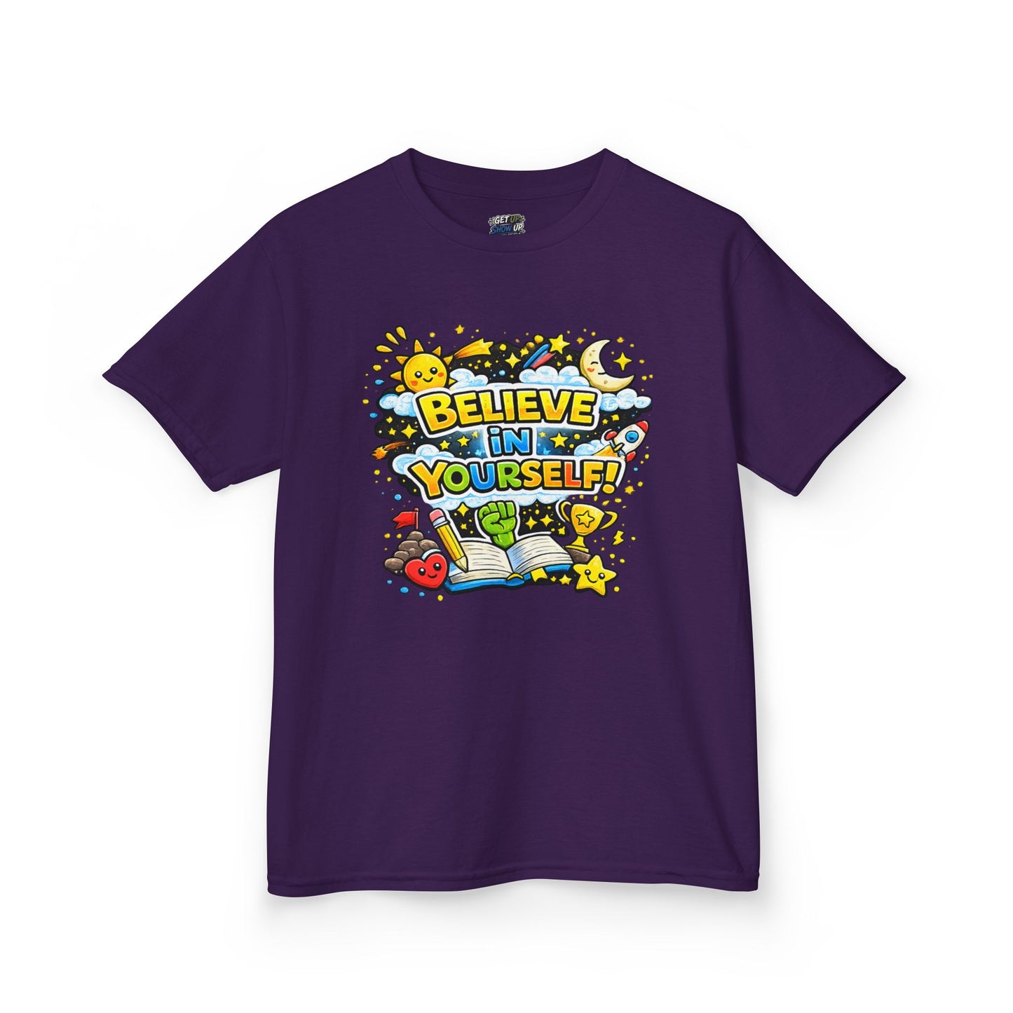 Kids Heavy Cotton™ Motivational T Shirt