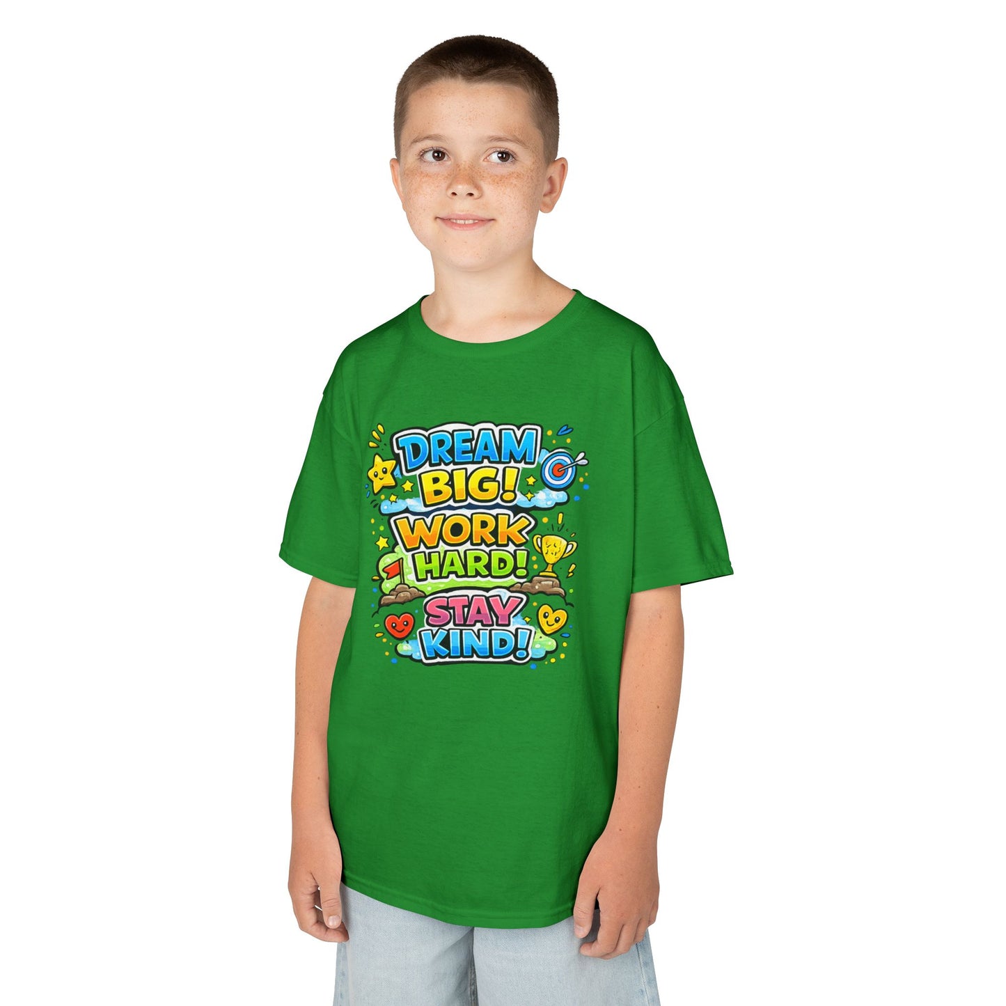Kids Heavy Cotton™ Motivational Shirt