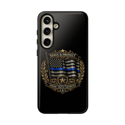 Blue Line Legacy Tough Phone Case