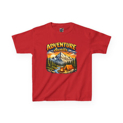 Kids Heavy Cotton™ Tee Adventure Awaits