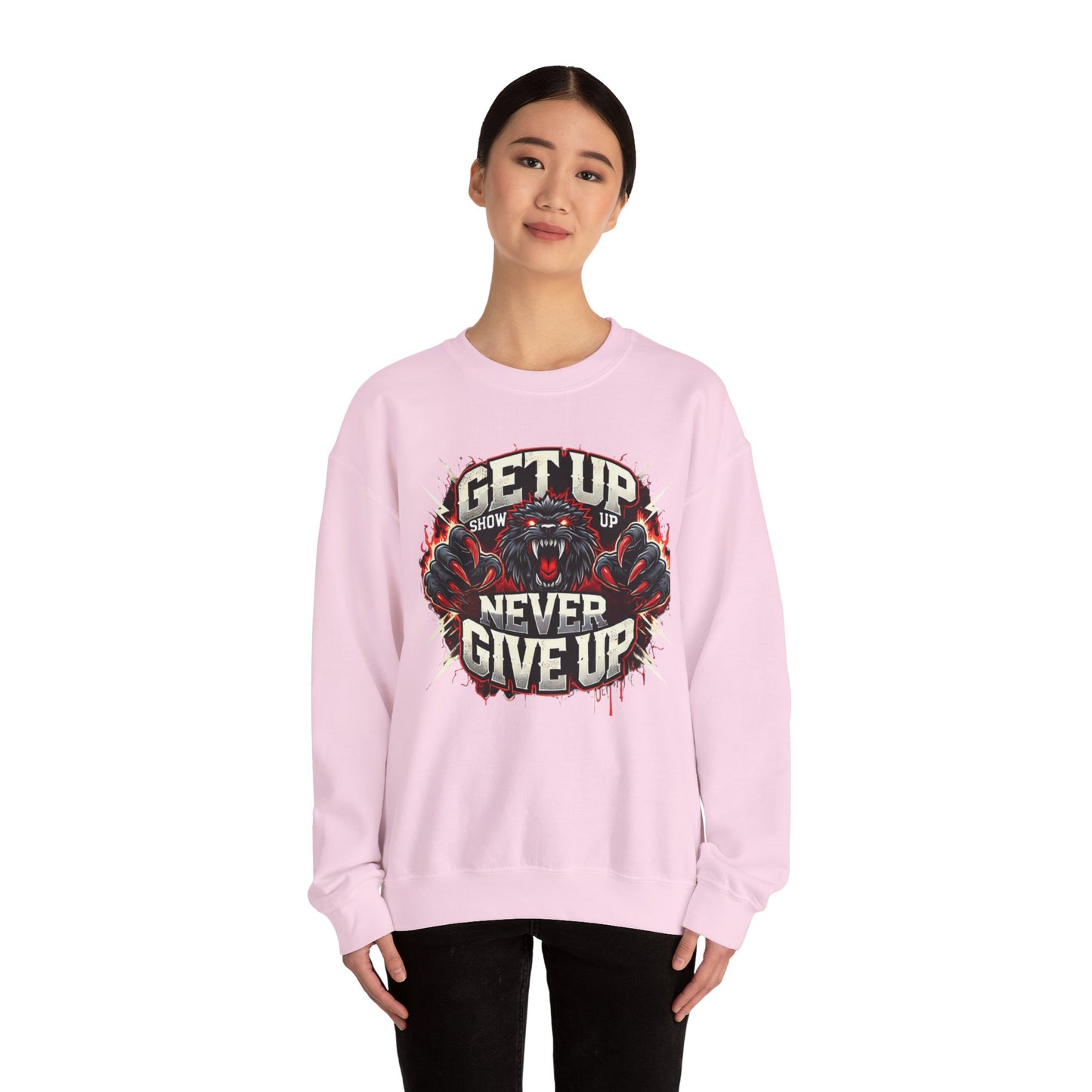 Relentless Drive Crewneck Sweatshirt UNISEX– Stay Warm, Stay Motivated