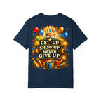 Custom Name & Age Birthday Crew T-Shirt – Personalized Group Shirt