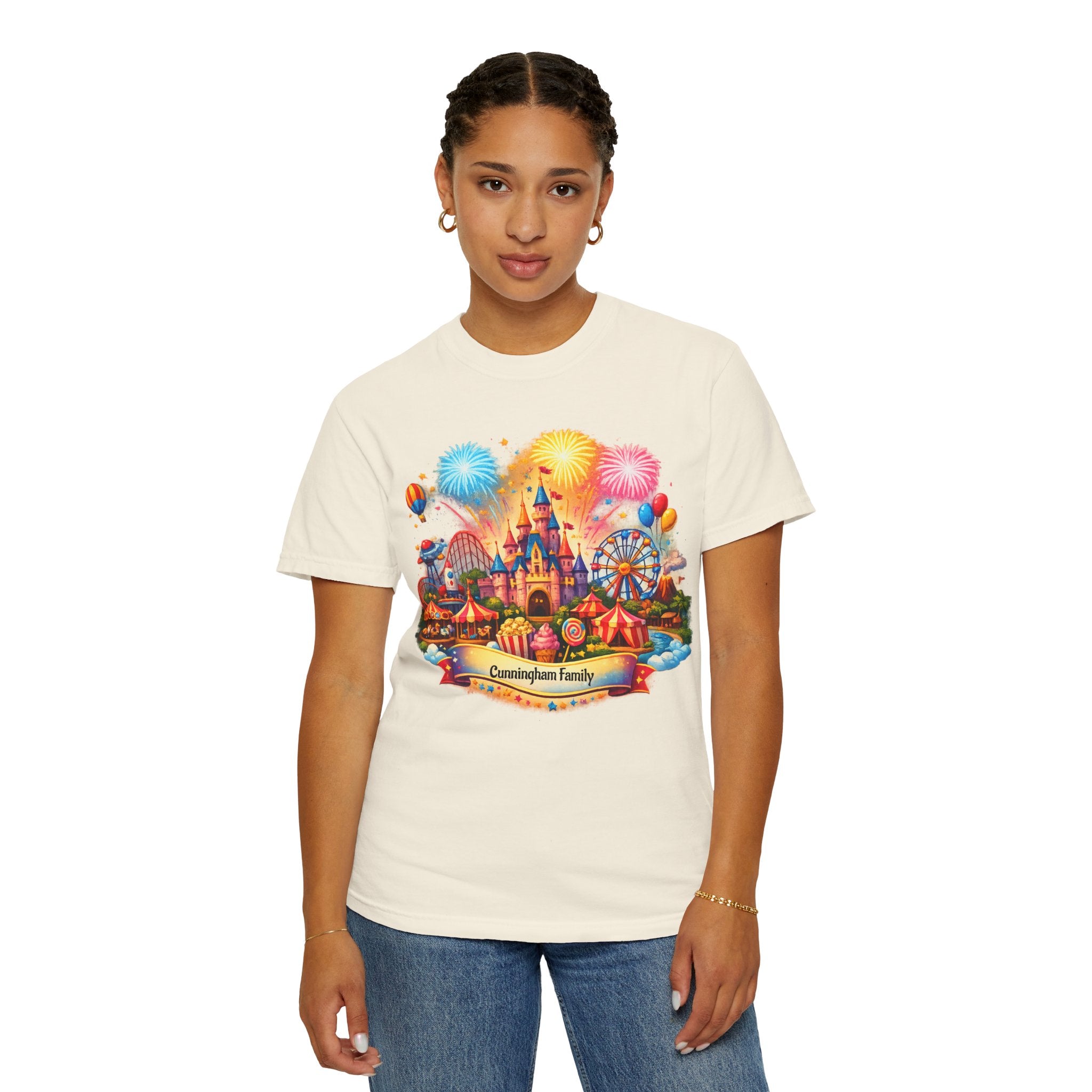 Customizable Name Graphic T-Shirt – for Disney Trips, Theme Park Vacations