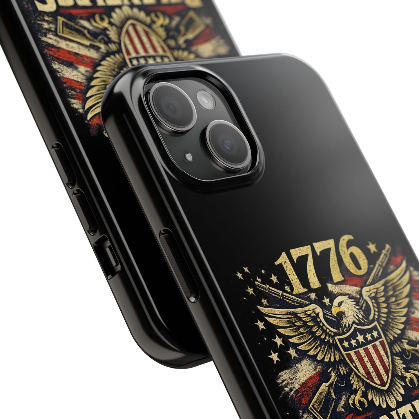 Patriotic 4th of July Tough Phone Case | Shockproof Protective Cover for iPhone & Samsung | USA Independence Day Design