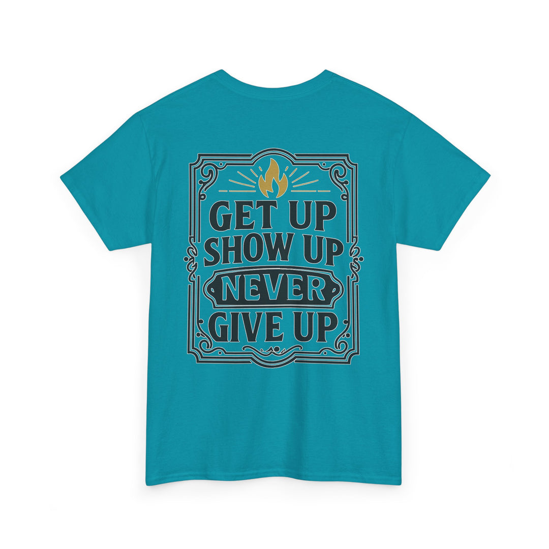 Barbells Over Breakdown. Unisex Heavy Cotton Tee
