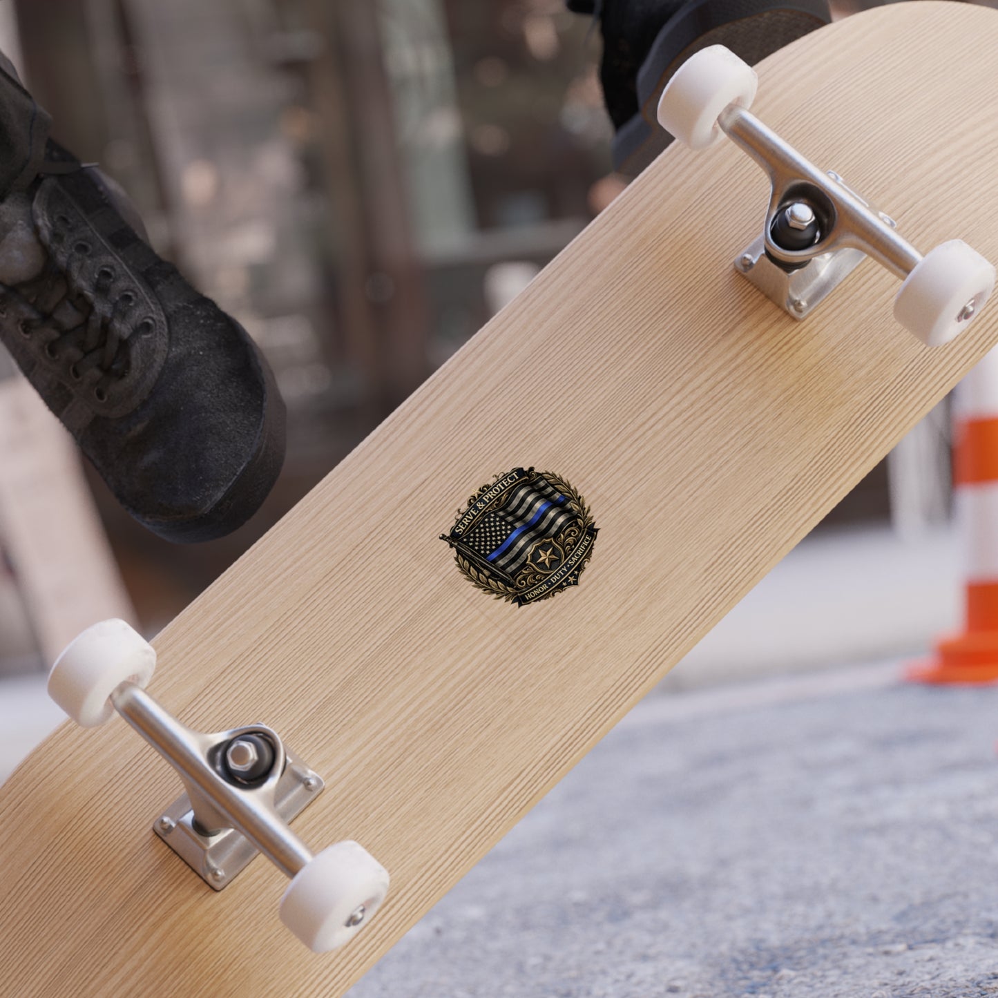 Blue Line Legacy Waterproof Sticker