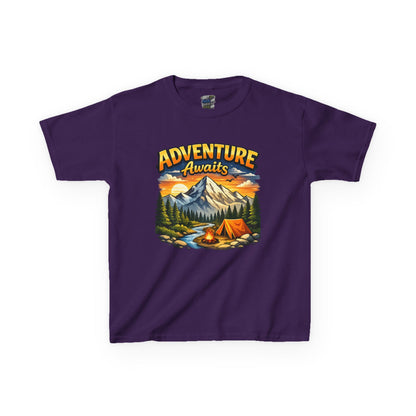 Kids Heavy Cotton™ Tee Adventure Awaits
