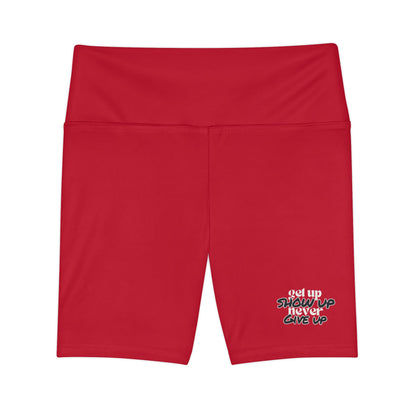 No Limits Performance Shorts – Move Freely, Train Harder (Red)