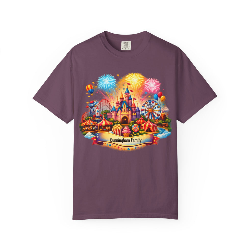 Customizable Name Graphic T-Shirt – for Disney Trips, Theme Park Vacations
