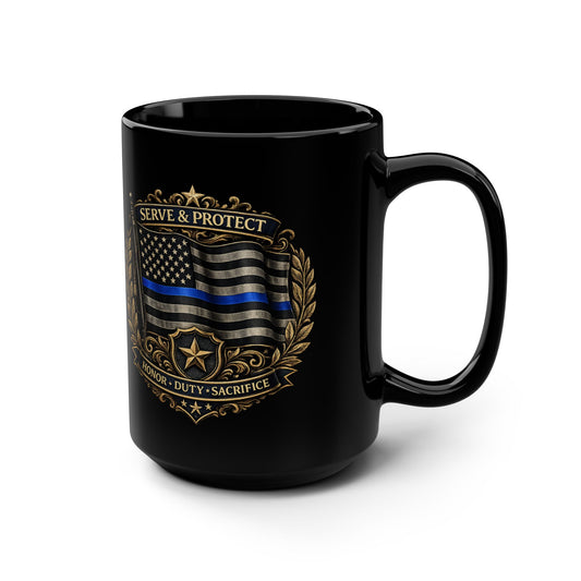 Blue Line Legacy Mug 15oz