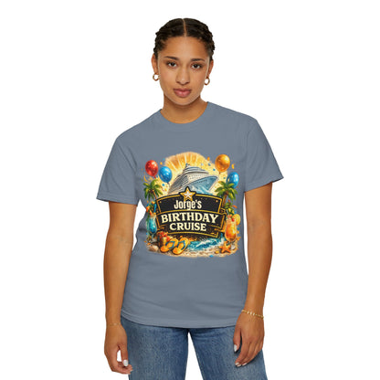 Custom Name Birthday Cruise Shirt