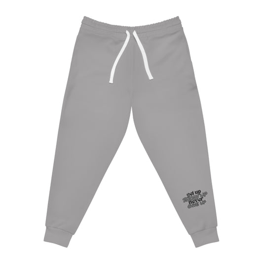 Elite Motivational UNISEX Joggers – Achieve in Comfort & Style (Sport Grey)