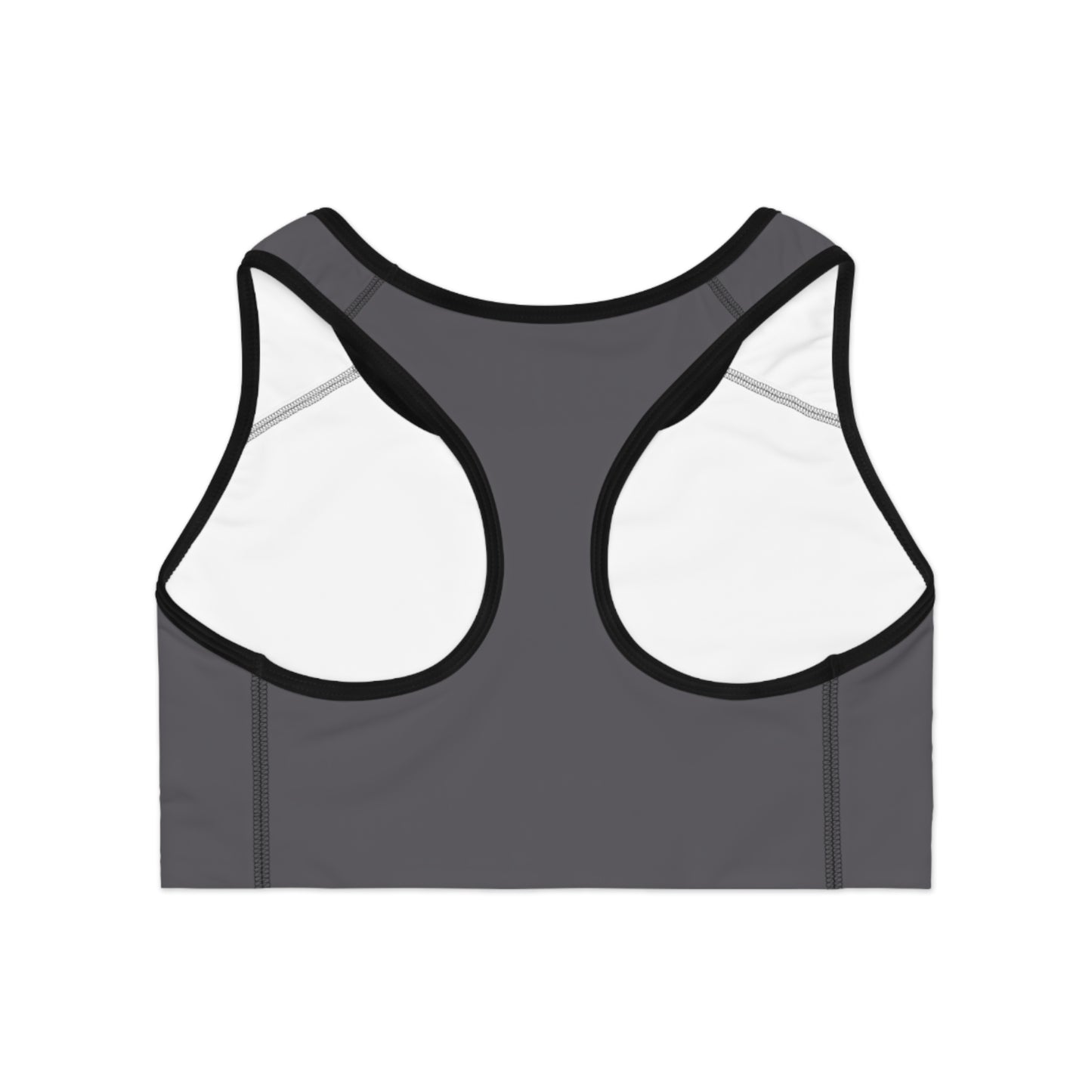 No Excuses Sports Bra – Train Hard, Stay Supported (Charcoal)