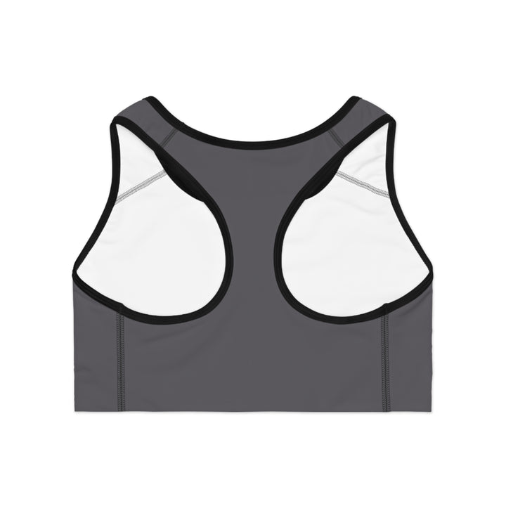 No Excuses Sports Bra – Train Hard, Stay Supported (Charcoal)